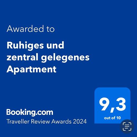 Ruhiges Und Zentral Gelegenes Apartment Rosenfeld Екстериор снимка